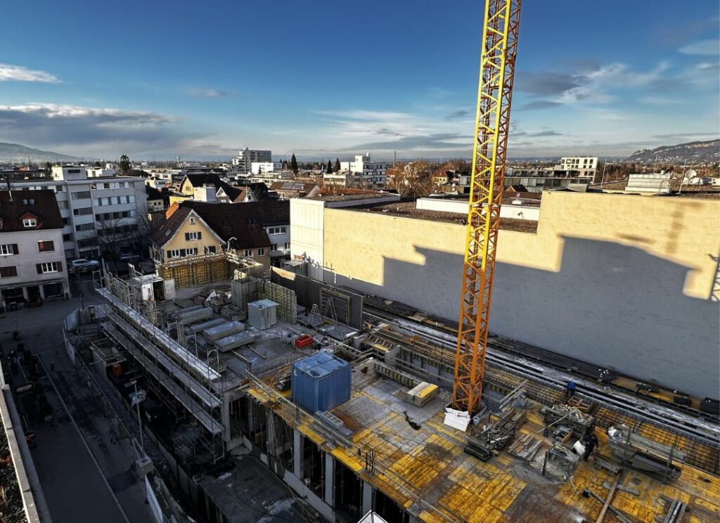 Baustellenupdate - Vorarlberger Hof, Dornbirn