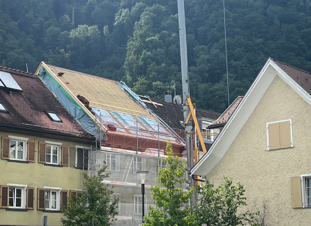 Baustellenupdate - Marktstraße 52 in Hohenems