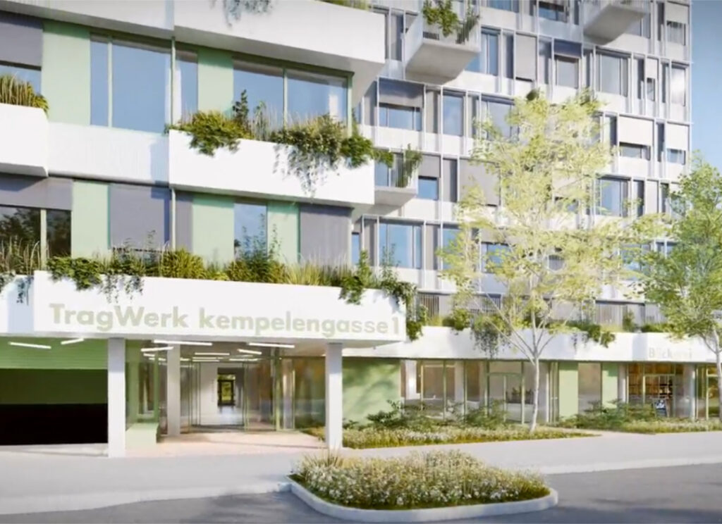 Videostill - Einblicke in das Projekt TragWerk am Kempelenpark