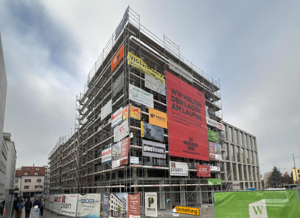 Baustellenupdate Vorarlberger Hof