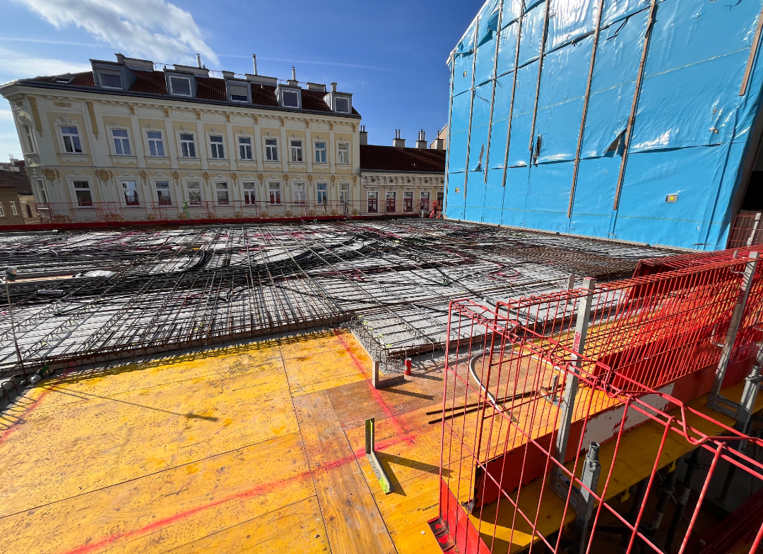 Baufortschritt - Odoakergasse 25