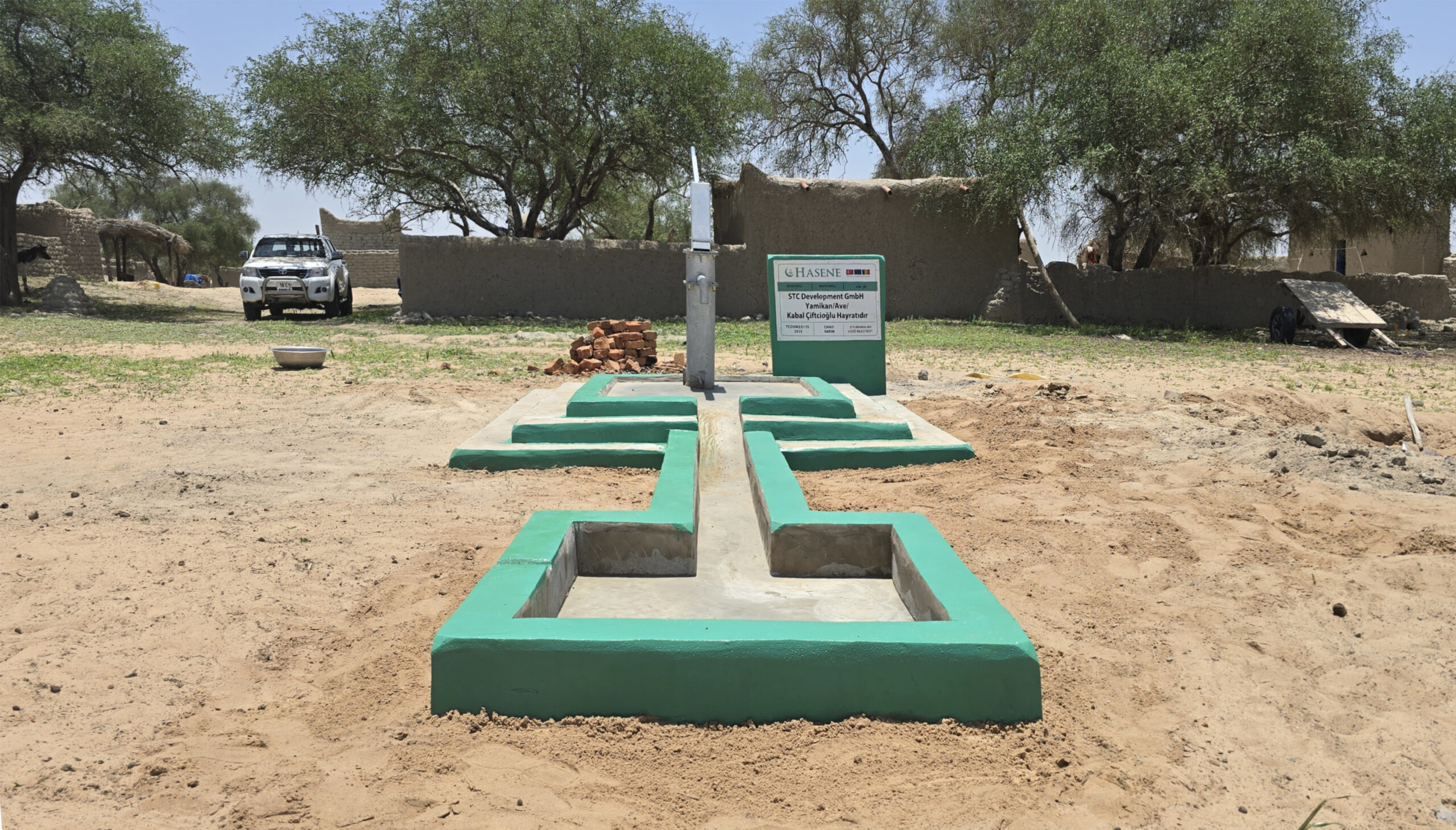 Brunnenprojekt im Tschad erfolgreich umgesetzt