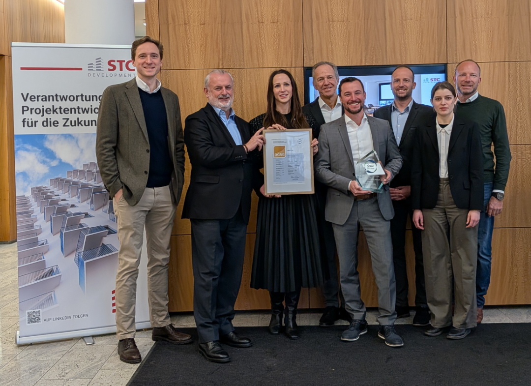 Verleihung des ÖGNI Gold Zertifikats
