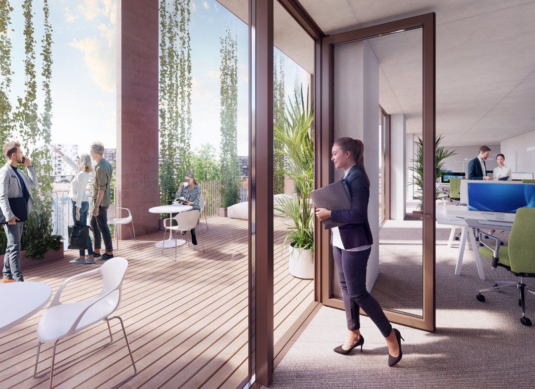 PORTA am PIER05 - Das Tor zum Quartier