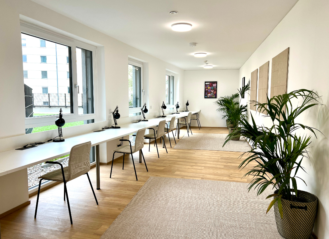 Vielfältige Möglichkeitenräume für Co-Working, Yoga und Co