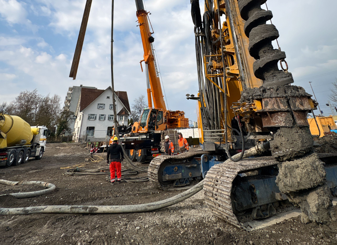 Besuch der HYPO Baustelle in Hohenems