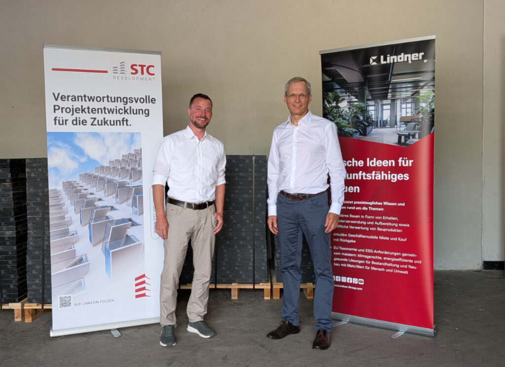Kreislaufwirtschaft zum Anfassen – STC und Lindner setzen auf Re-Use