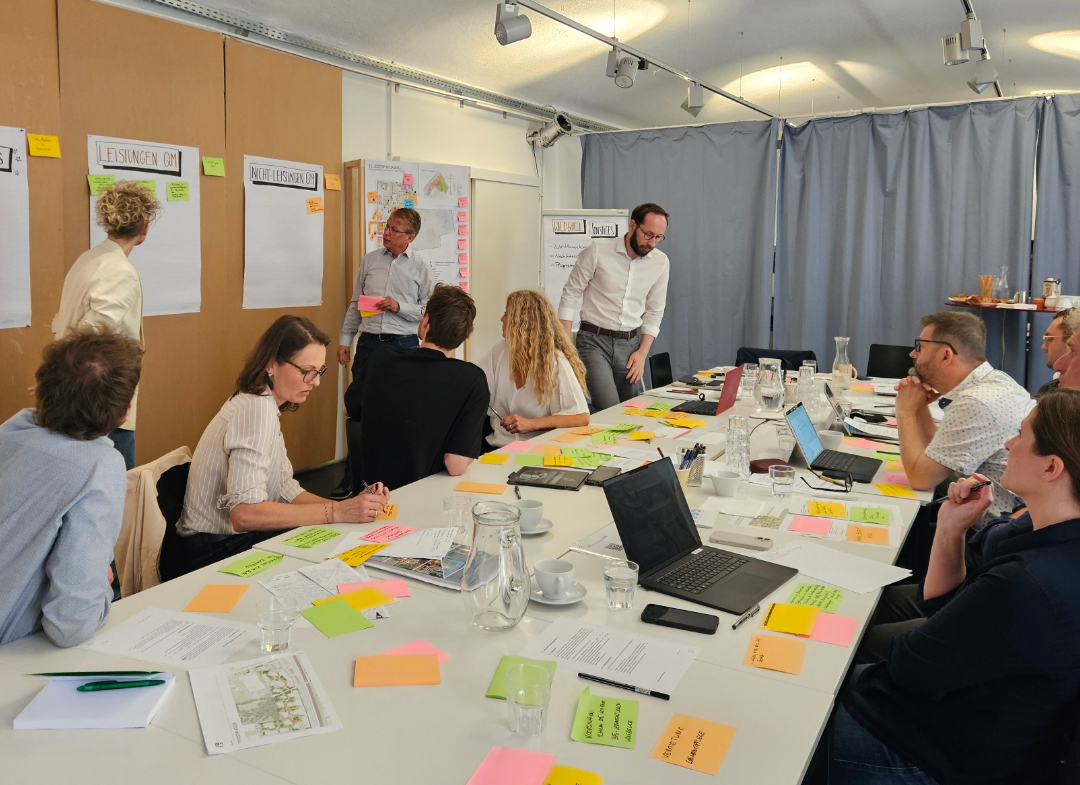 Gemeinsame Erarbeitung der Workshop-Themen